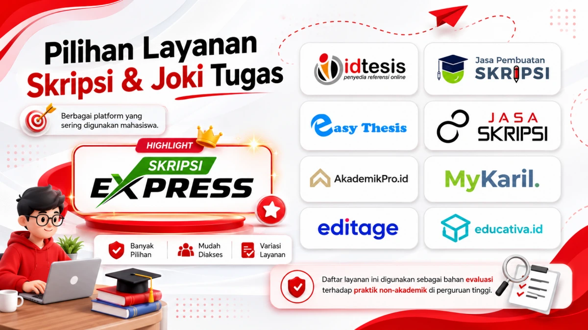 You are currently viewing Pricelist Lengkap Jasa Skripsi dan Joki sebagai Bahan Evaluasi Praktik Non-Akademik di Pendidikan Tinggi