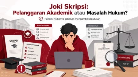 Read more about the article Apakah Joki Skripsi Ilegal?. Dan Apakah Benar Bisa Dipidana?